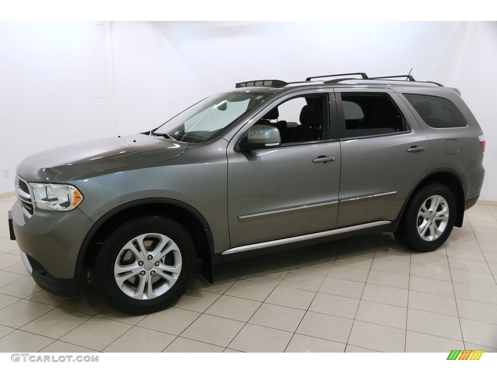 2011 Durango Crew 4x4 - Bright Silver Metallic / Black photo #3