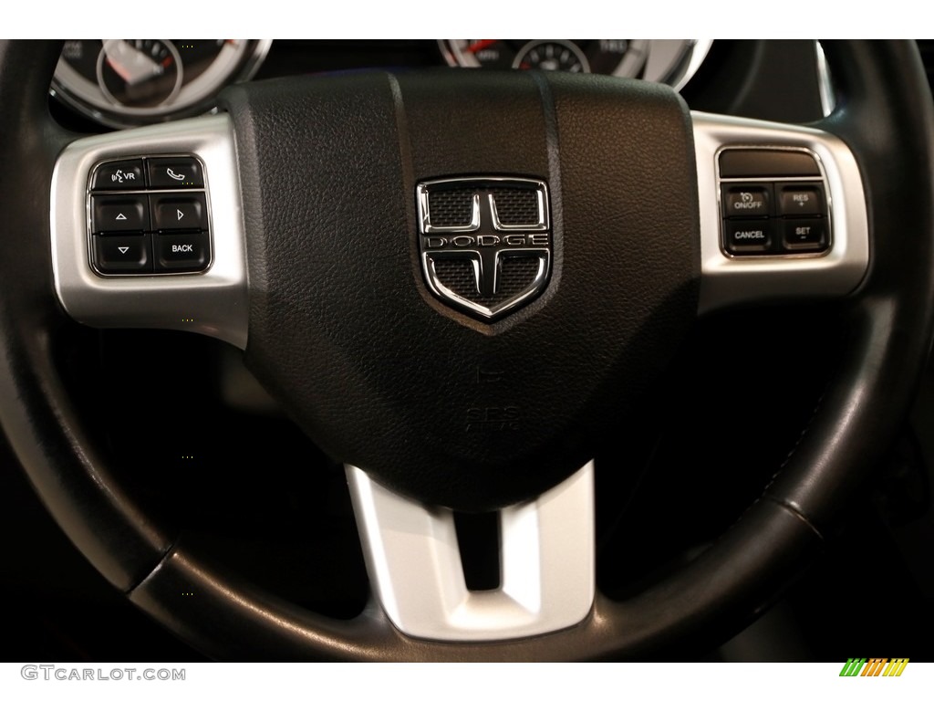 2011 Durango Crew 4x4 - Bright Silver Metallic / Black photo #6