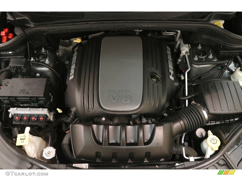 2011 Durango Crew 4x4 - Bright Silver Metallic / Black photo #18