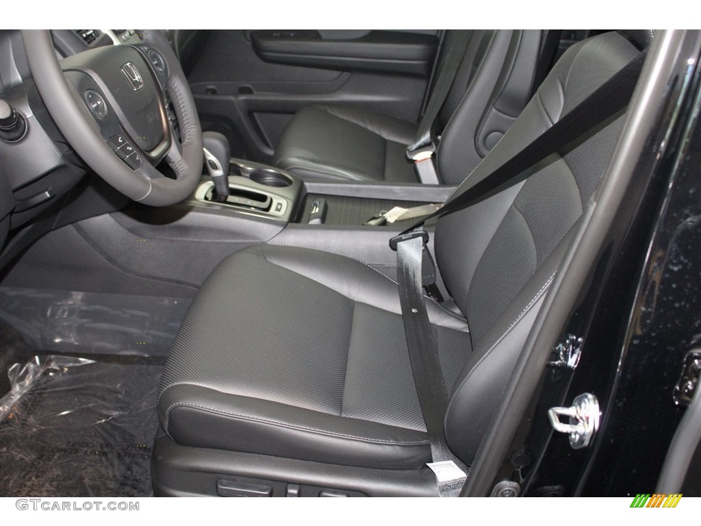 Black Interior 2019 Honda Ridgeline RTL AWD Photo #126338000