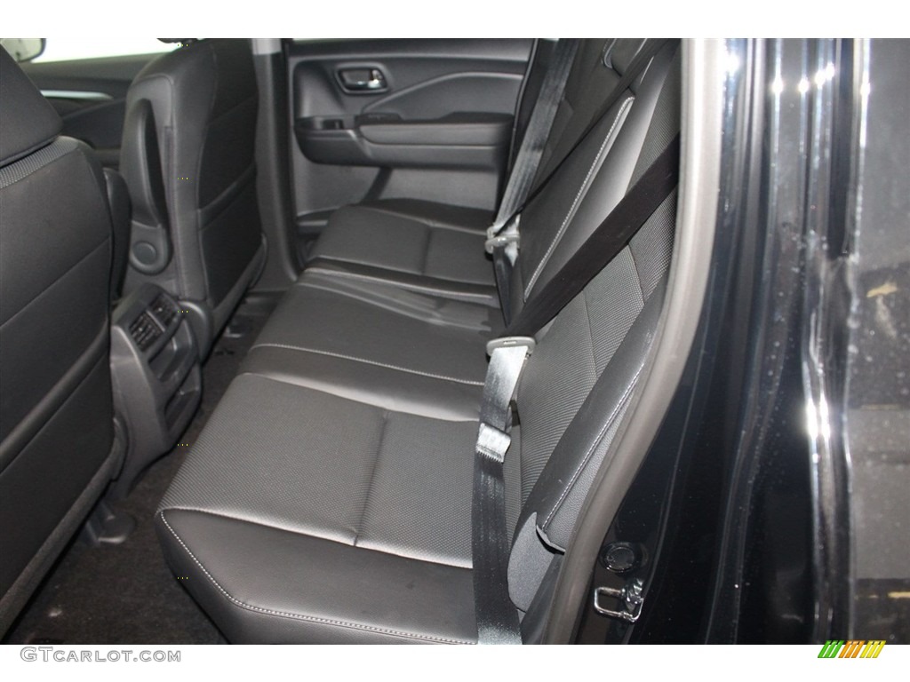 Black Interior 2019 Honda Ridgeline RTL AWD Photo #126338456