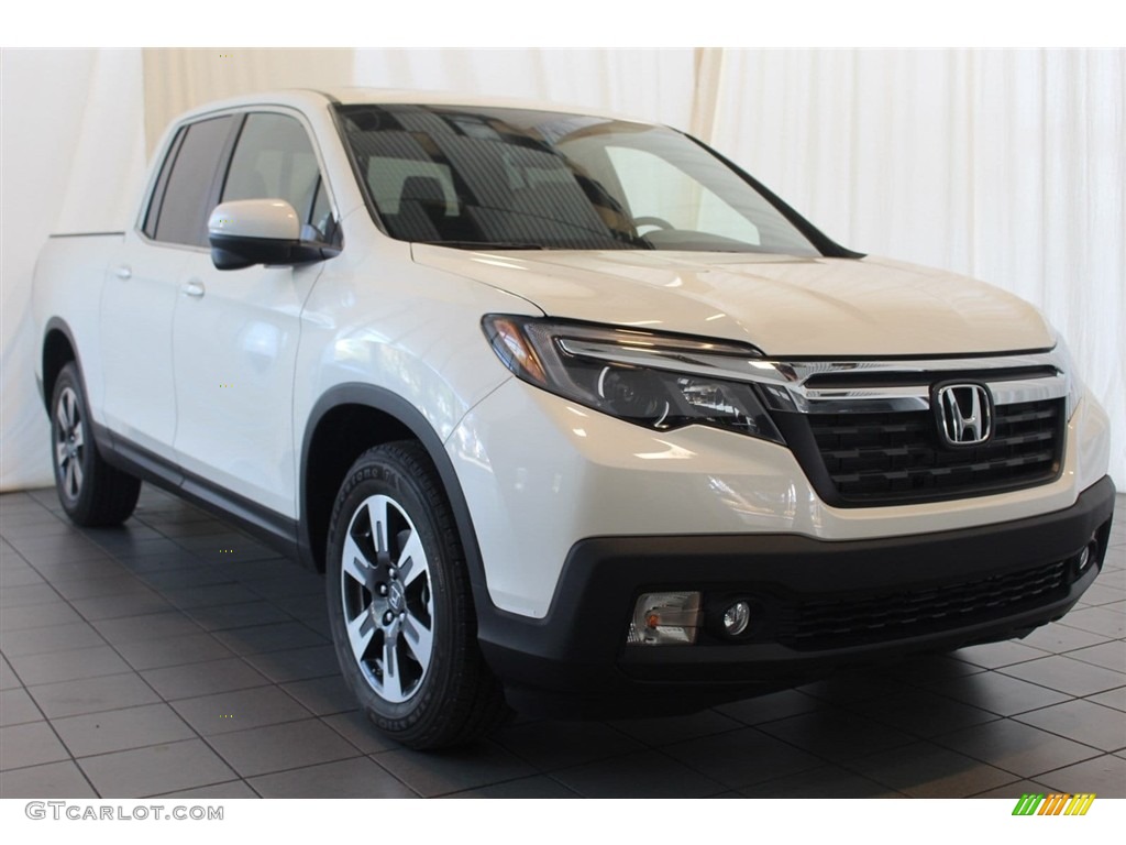 White Diamond Pearl 2019 Honda Ridgeline RTL-T Exterior Photo #126338558