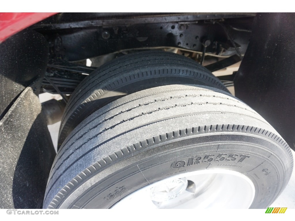 2014 F350 Super Duty Lariat Crew Cab 4x4 Dually - Ruby Red Metallic / Adobe photo #30