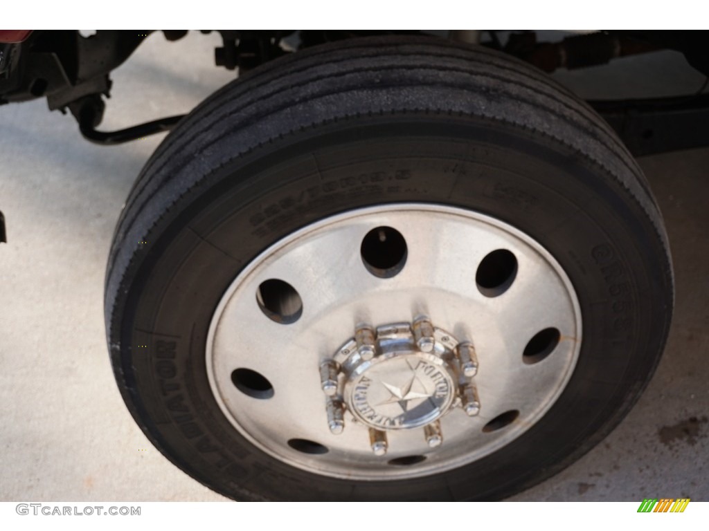 2014 F350 Super Duty Lariat Crew Cab 4x4 Dually - Ruby Red Metallic / Adobe photo #33