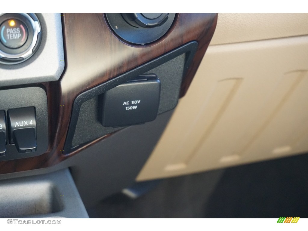 2014 F350 Super Duty Lariat Crew Cab 4x4 Dually - Ruby Red Metallic / Adobe photo #44