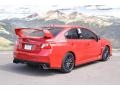 2015 Lightning Red Subaru WRX STI Limited  photo #3