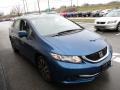 Dyno Blue Pearl - Civic EX Sedan Photo No. 7