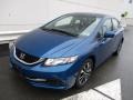 Dyno Blue Pearl - Civic EX Sedan Photo No. 9