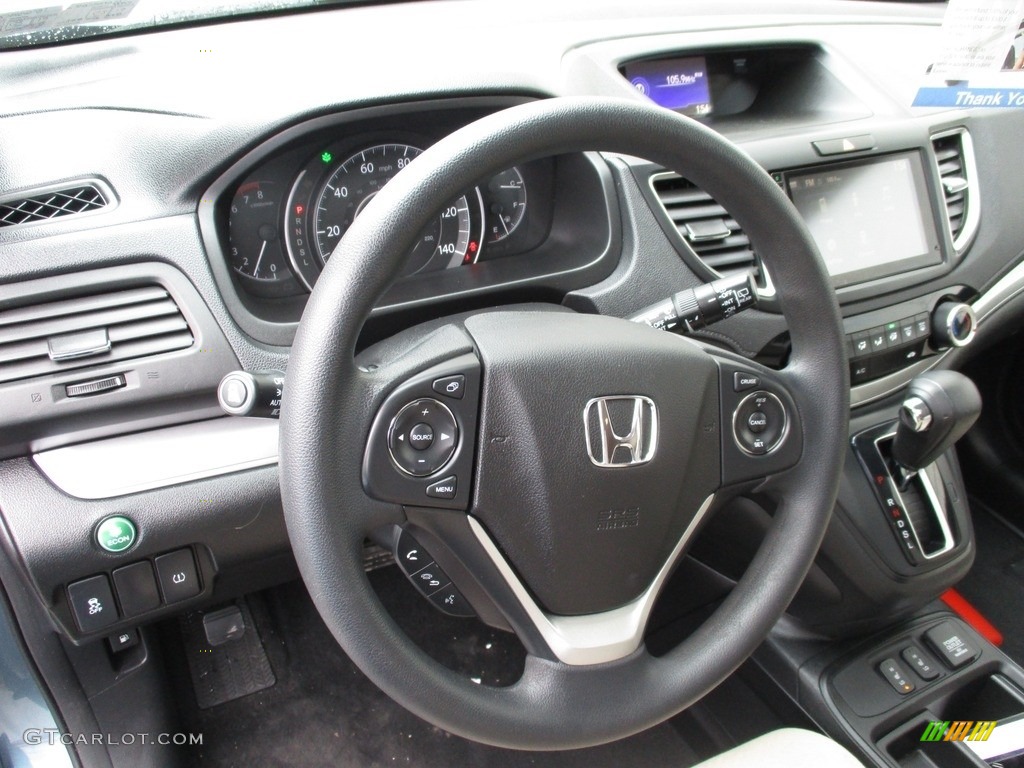 2015 CR-V EX - Mountain Air Metallic / Beige photo #14