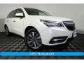 2015 White Diamond Pearl Acura MDX SH-AWD Technology  photo #1