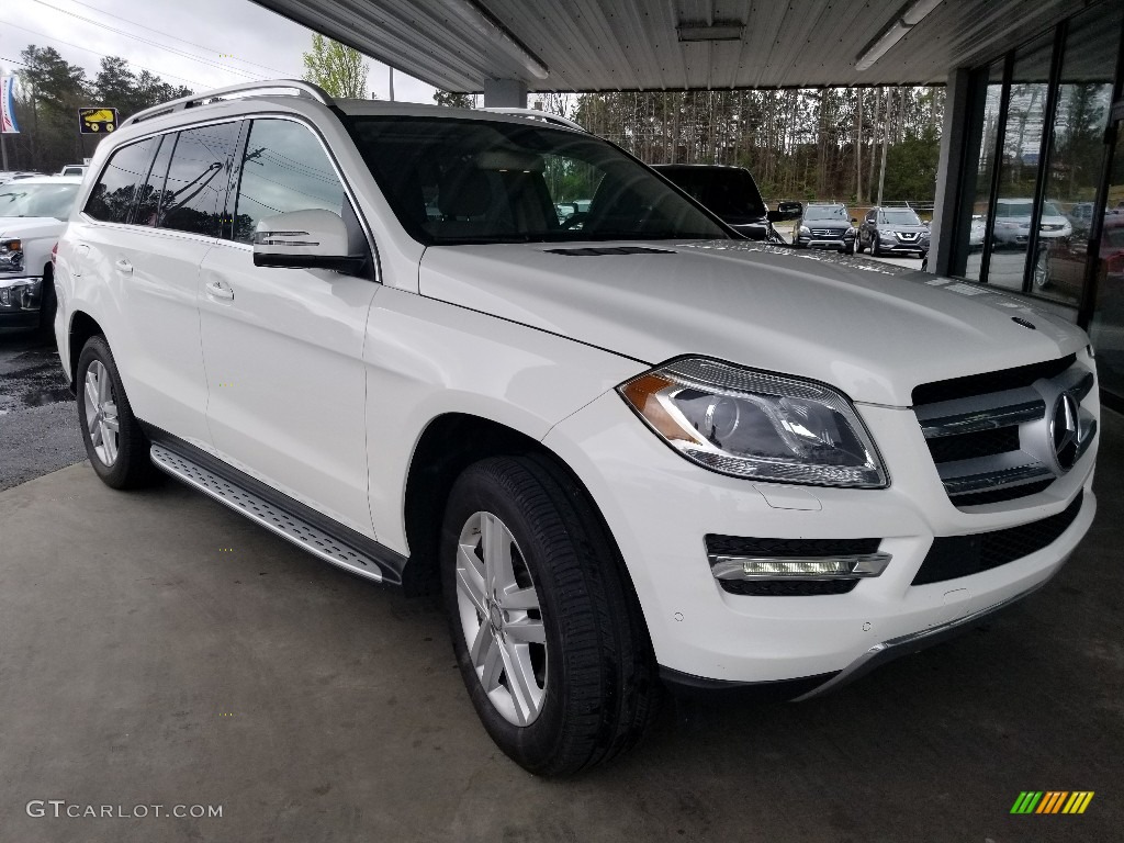 2014 GL 450 4Matic - Polar White / Almond Beige photo #1