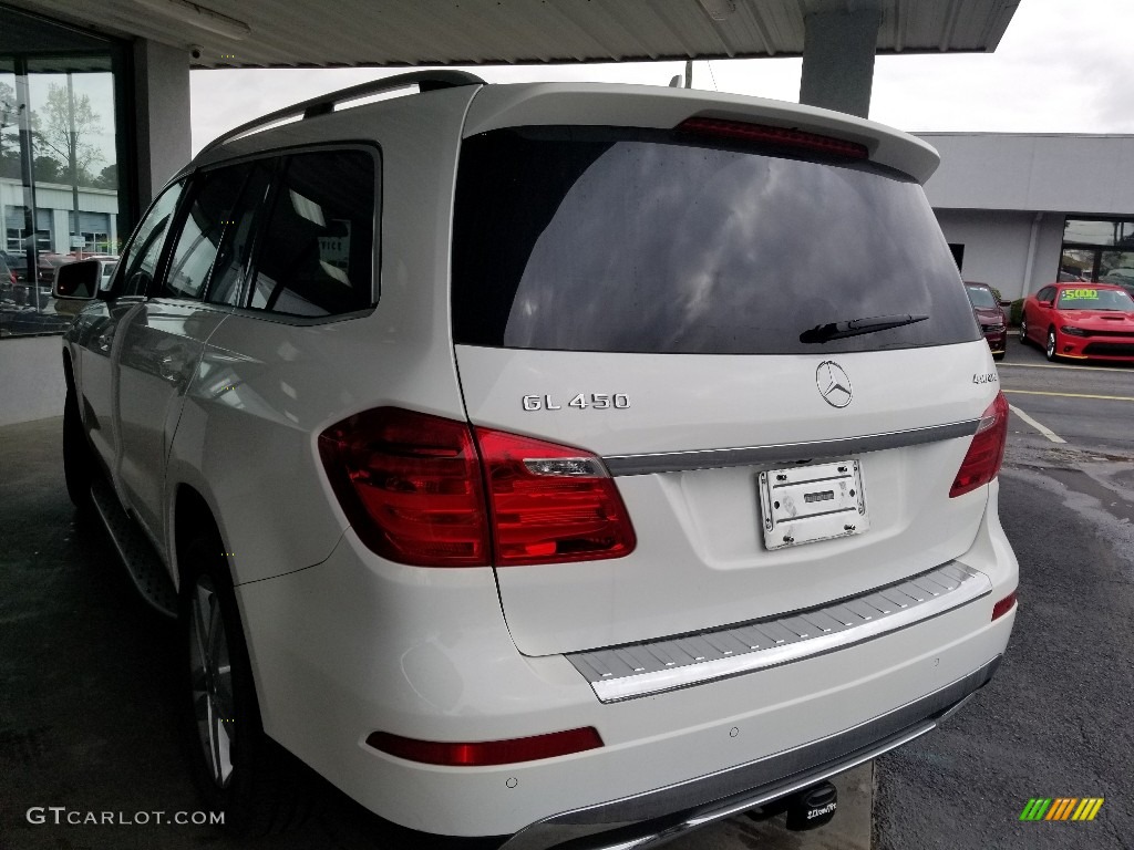 2014 GL 450 4Matic - Polar White / Almond Beige photo #2