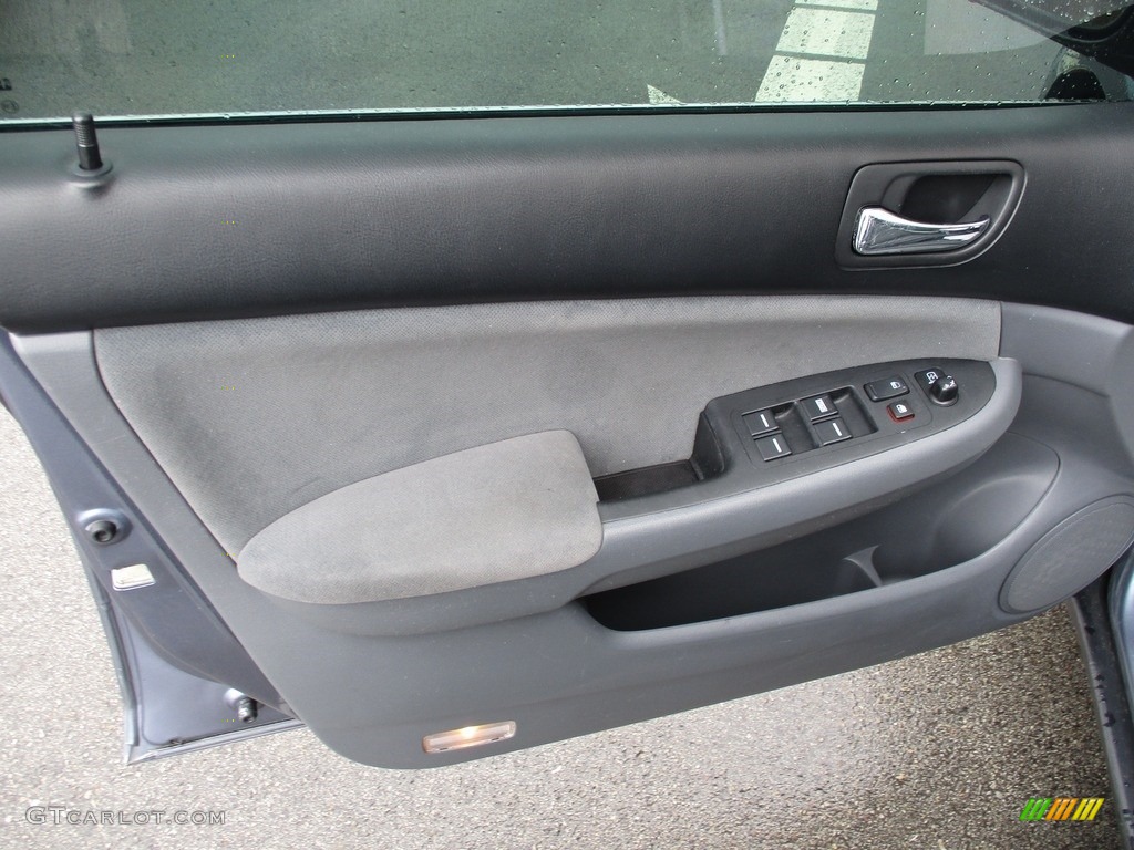 2007 Accord LX Sedan - Cool Blue Metallic / Gray photo #10