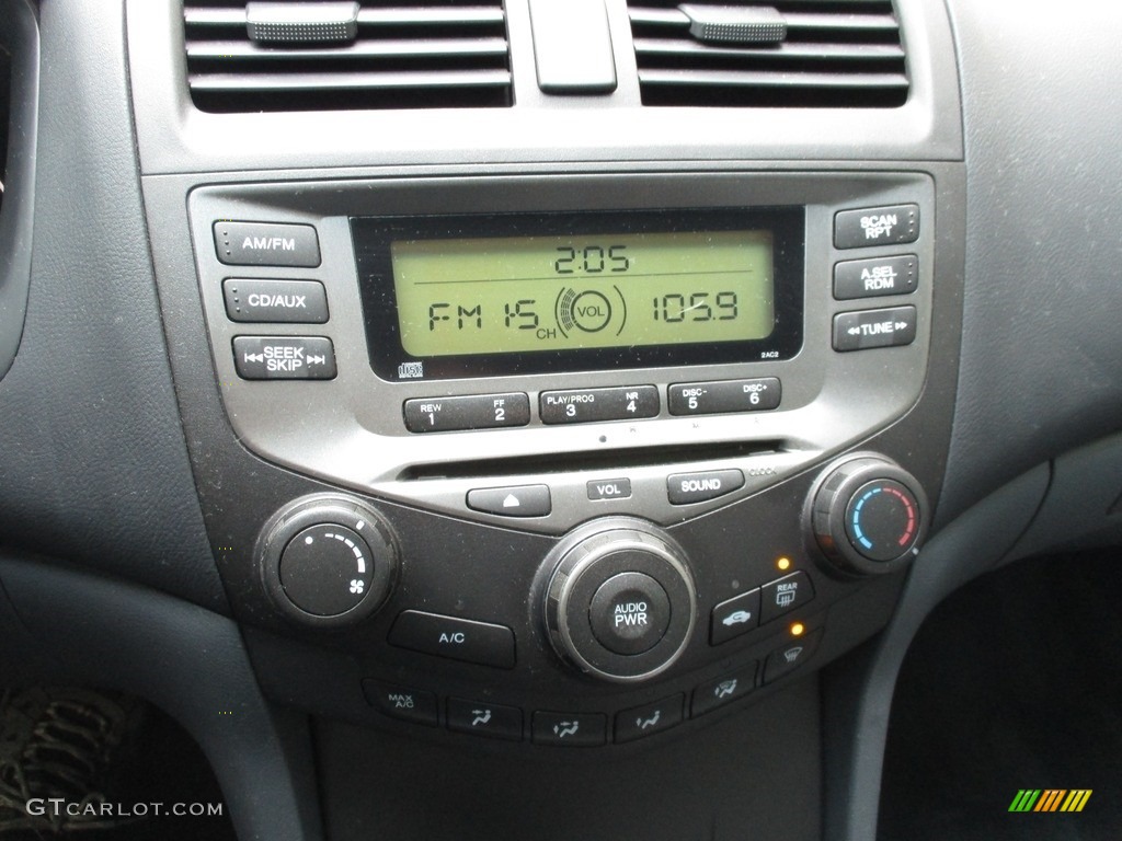 2007 Accord LX Sedan - Cool Blue Metallic / Gray photo #15