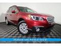 2017 Venetian Red Pearl Subaru Outback 2.5i Premium  photo #1