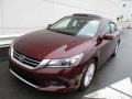 2014 Basque Red Pearl II Honda Accord EX-L Sedan  photo #9