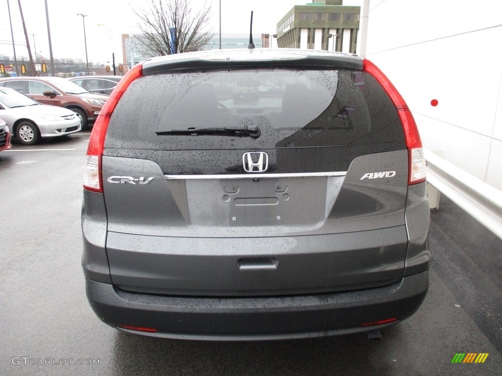 2014 CR-V EX AWD - Polished Metal Metallic / Gray photo #4
