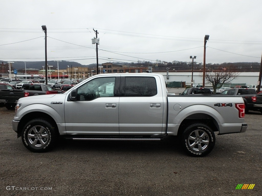 2018 F150 XLT SuperCrew 4x4 - Ingot Silver / Earth Gray photo #6