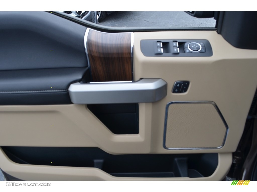 2015 F150 Lariat SuperCrew - Caribou Metallic / Medium Light Camel photo #10