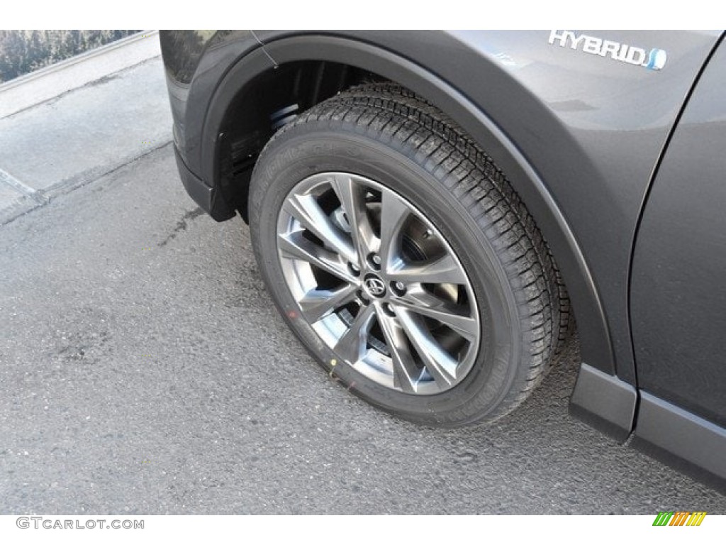 2018 RAV4 Limited AWD Hybrid - Magnetic Gray Metallic / Black photo #33