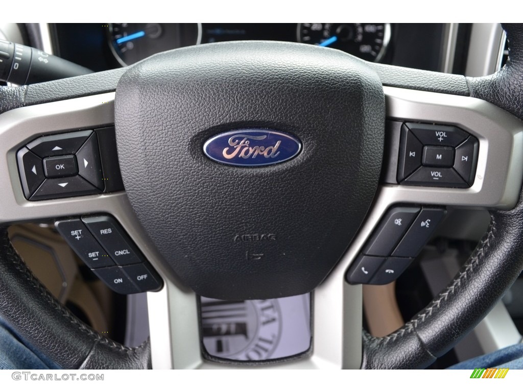 2015 F150 Lariat SuperCrew - Caribou Metallic / Medium Light Camel photo #28