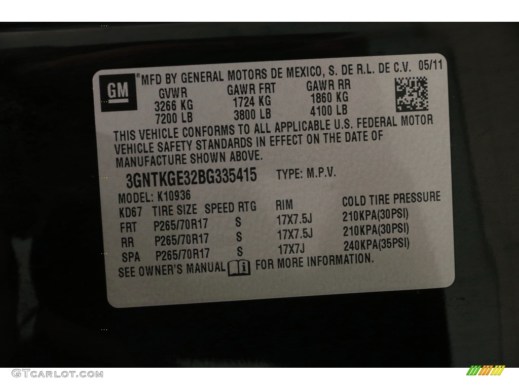 2011 Avalanche LTZ 4x4 - Black / Ebony photo #23