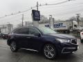 2017 Fathom Blue Pearl Acura MDX Technology SH-AWD  photo #1