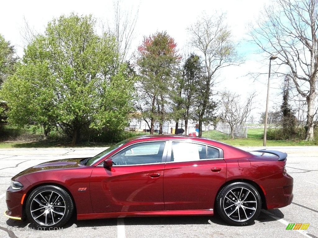 Octane Red Pearl Dodge Charger