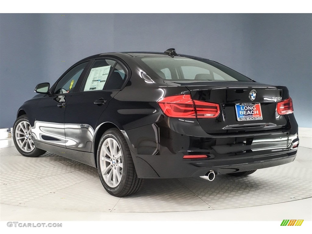 2018 3 Series 320i Sedan - Jet Black / Black photo #3