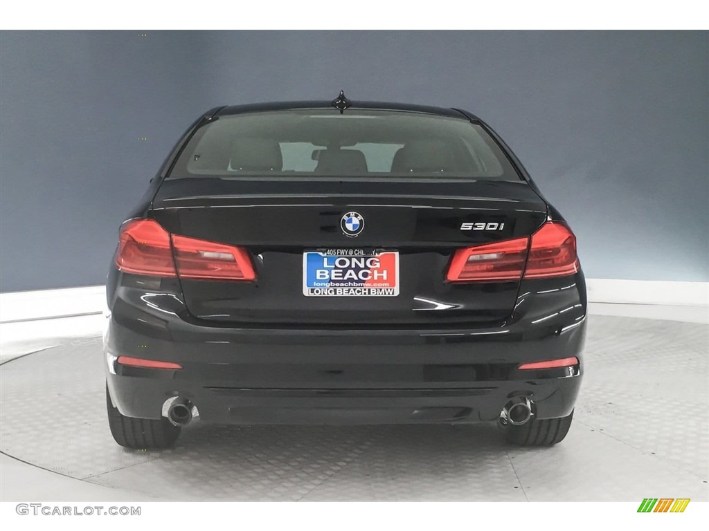 2018 5 Series 530i Sedan - Jet Black / Black photo #4