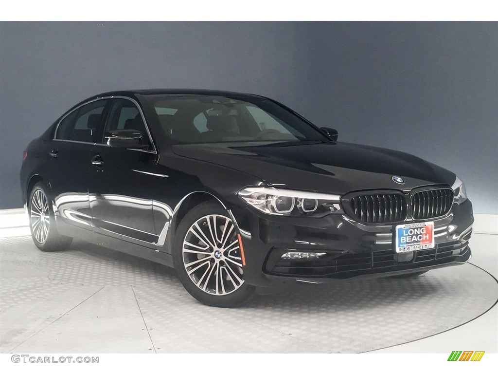 2018 5 Series 530i Sedan - Jet Black / Black photo #12