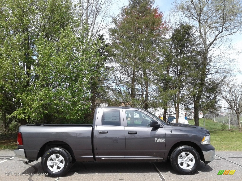2018 1500 Tradesman Quad Cab - Granite Crystal Metallic / Black/Diesel Gray photo #5