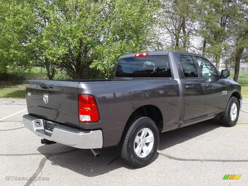 2018 1500 Tradesman Quad Cab - Granite Crystal Metallic / Black/Diesel Gray photo #6