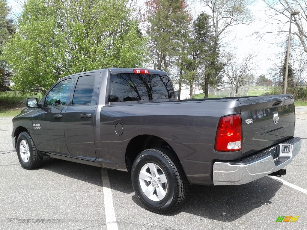 2018 1500 Tradesman Quad Cab - Granite Crystal Metallic / Black/Diesel Gray photo #8