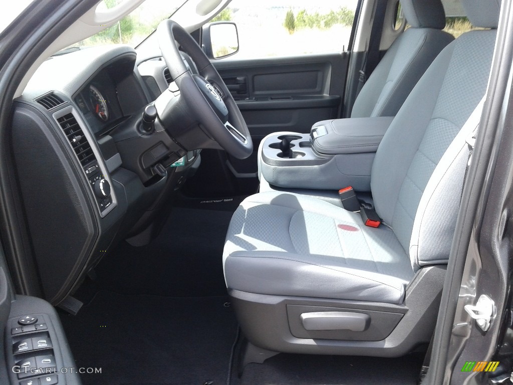 2018 1500 Tradesman Quad Cab - Granite Crystal Metallic / Black/Diesel Gray photo #10