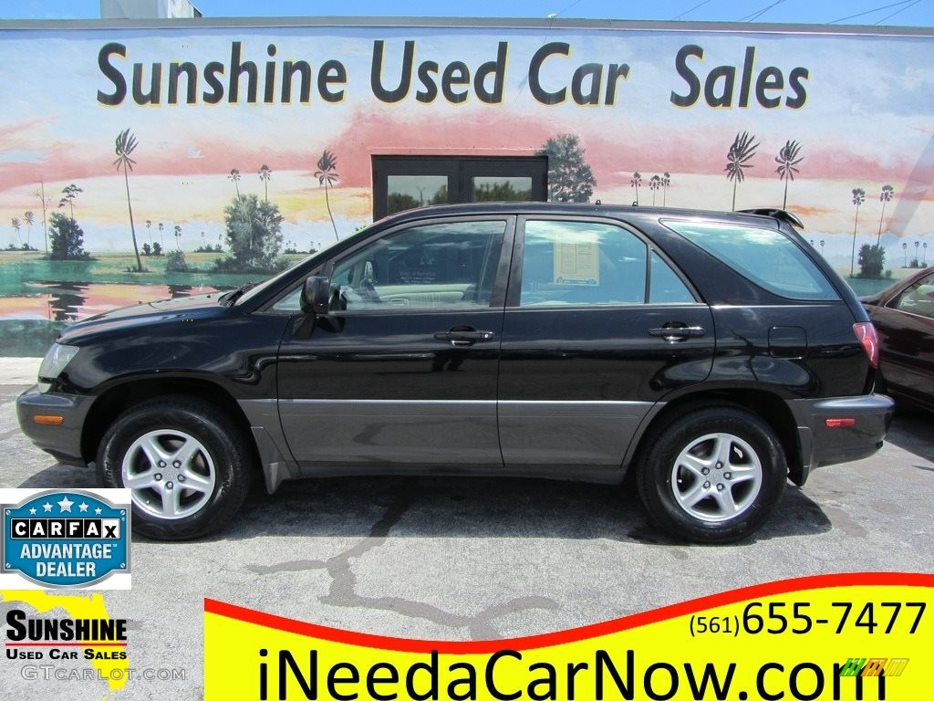 1999 RX 300 - Black Onyx / Ivory photo #1
