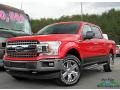 2018 Race Red Ford F150 XLT SuperCrew 4x4  photo #1
