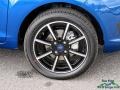 2018 Lightning Blue Ford Fiesta SE Sedan  photo #9