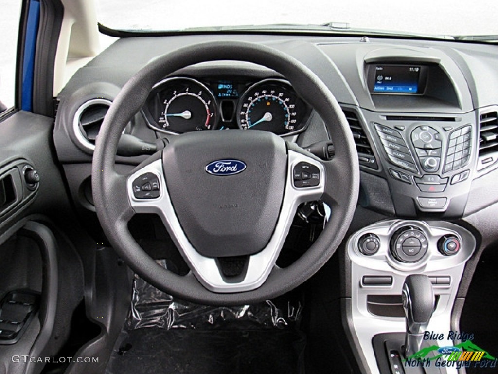 2018 Fiesta SE Sedan - Lightning Blue / Charcoal Black photo #21