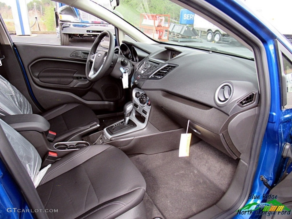 2018 Fiesta SE Sedan - Lightning Blue / Charcoal Black photo #27