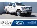 White Platinum 2018 Ford F150 Lariat SuperCrew