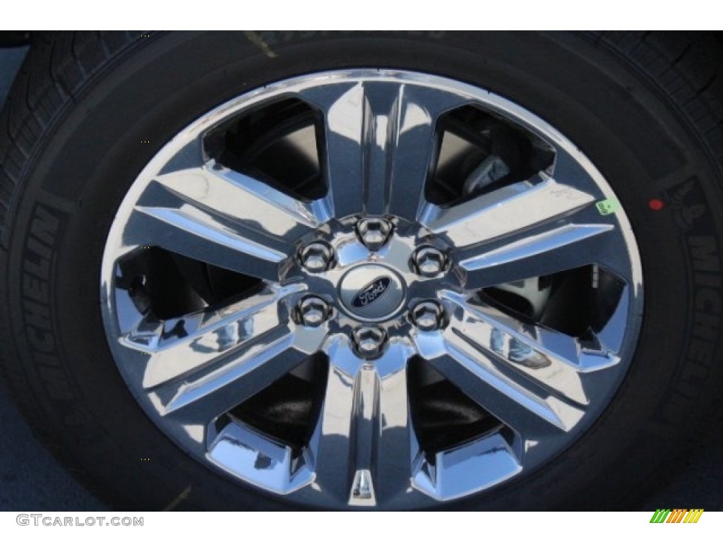 2018 F150 Lariat SuperCrew - White Platinum / Black photo #5