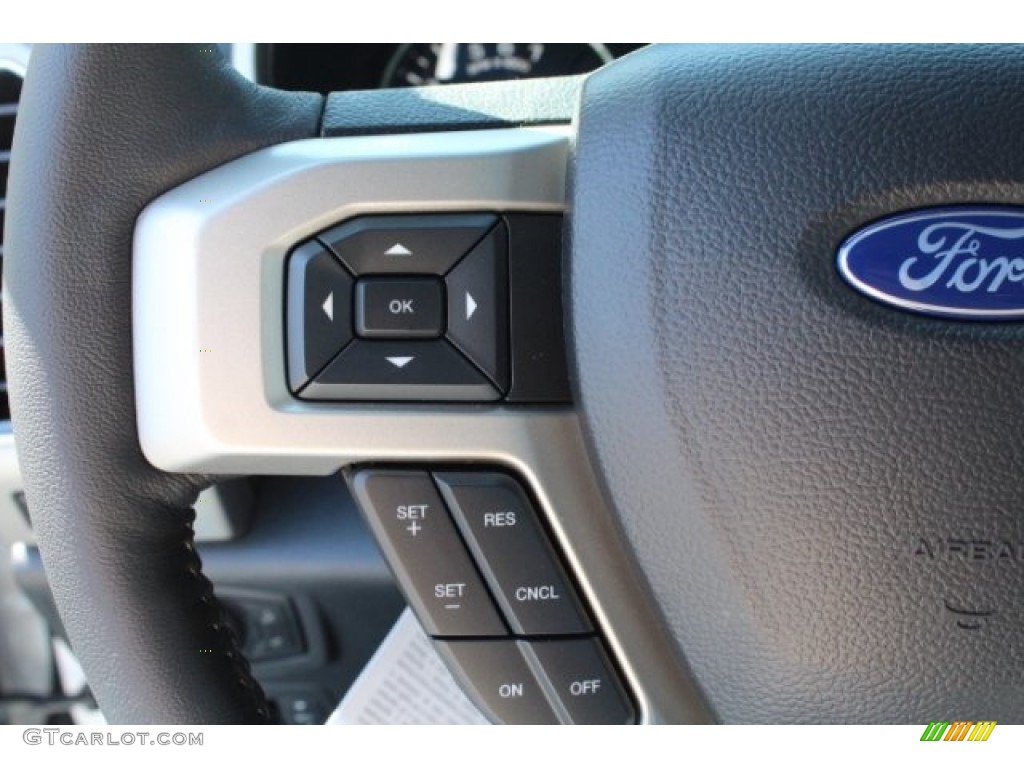 2018 F150 Lariat SuperCrew - White Platinum / Black photo #23