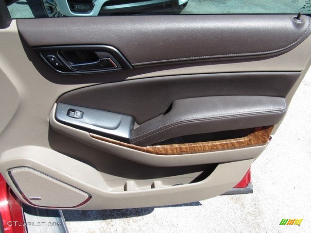 2015 Suburban LTZ 4WD - Crystal Red Tintcoat / Cocoa/Dune photo #23