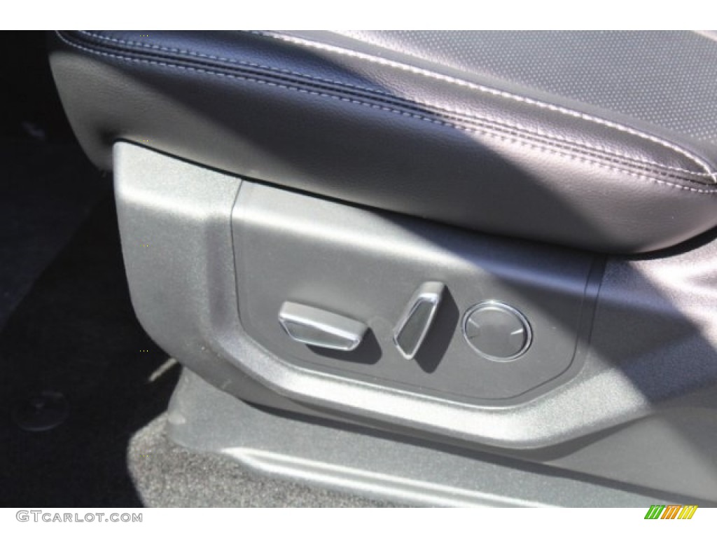 2018 F150 Lariat SuperCrew - White Platinum / Black photo #16