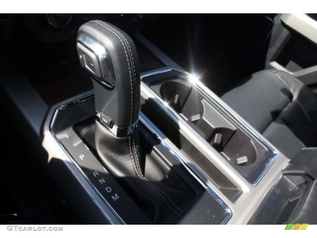 2018 F150 Lariat SuperCrew - White Platinum / Black photo #20