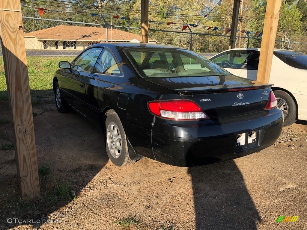 2000 Solara SE Coupe - Black Sand Pearl / Charcoal photo #1