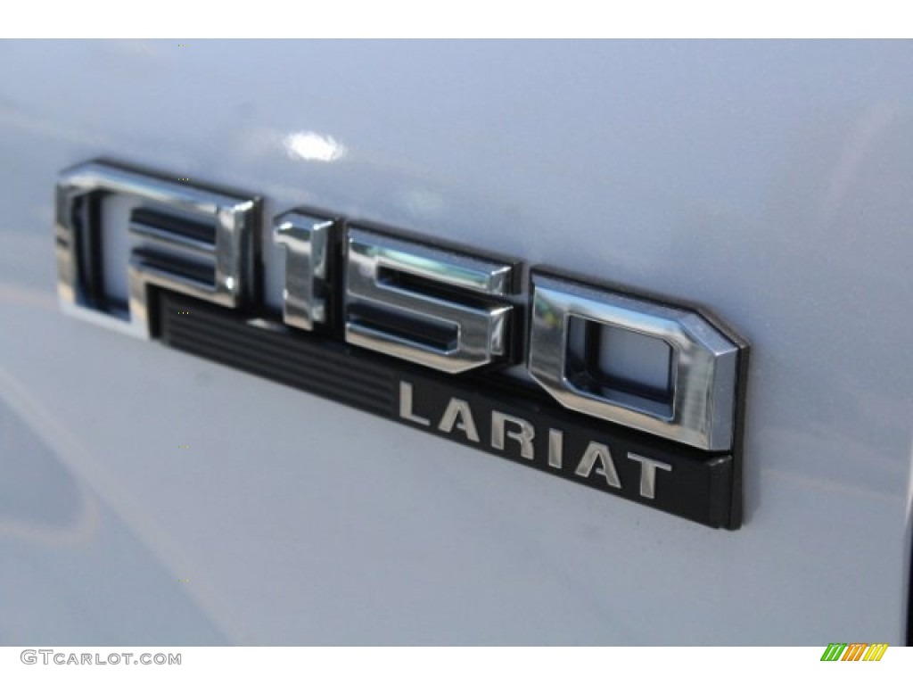 2018 F150 Lariat SuperCrew - White Platinum / Black photo #7