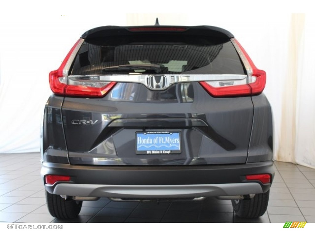 2018 CR-V EX - Gunmetal Metallic / Gray photo #6