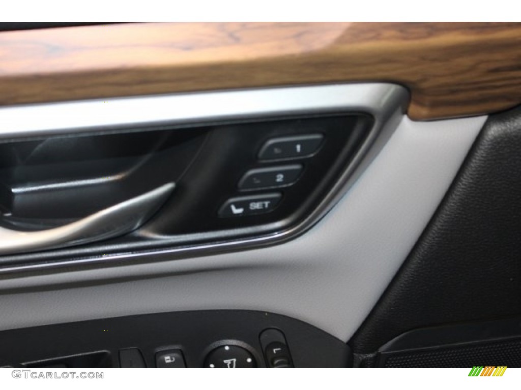 2018 CR-V EX-L - Obsidian Blue Pearl / Gray photo #15